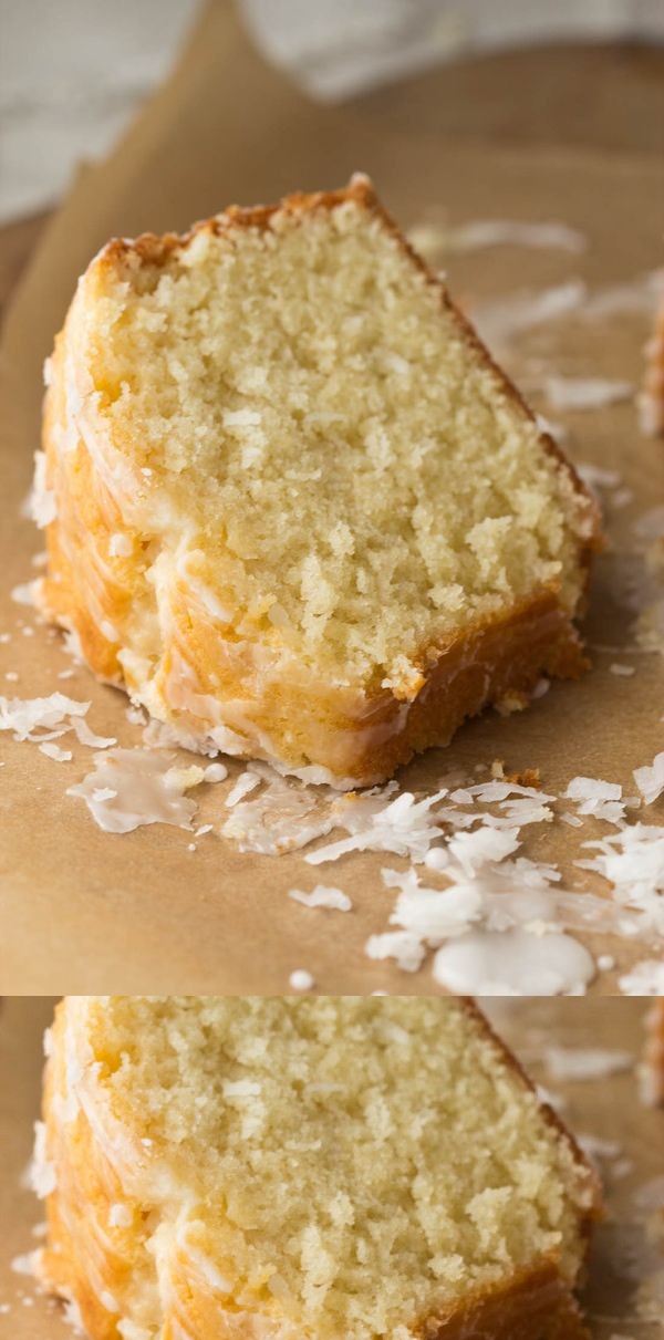 Grandmas Coconut Pound Cake