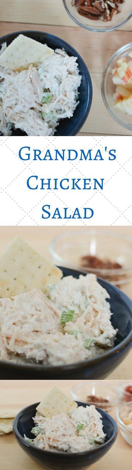 Grandma's Easy Chicken Salad with Optional Mix Ins