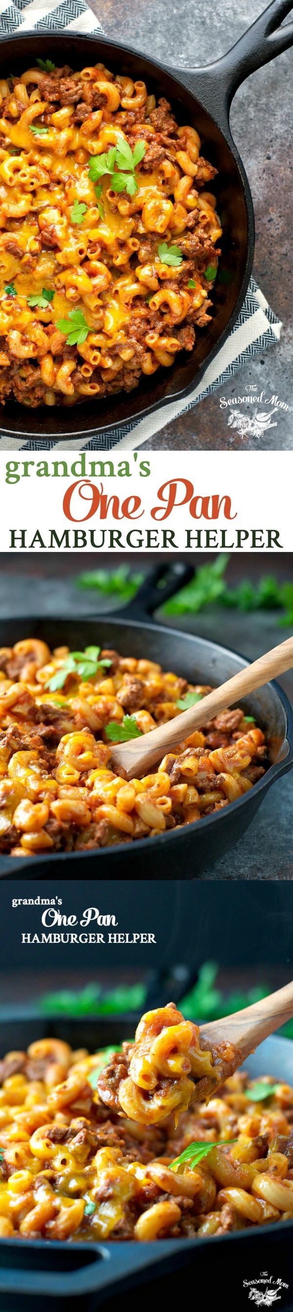 Grandma's One Pan Hamburger Helper