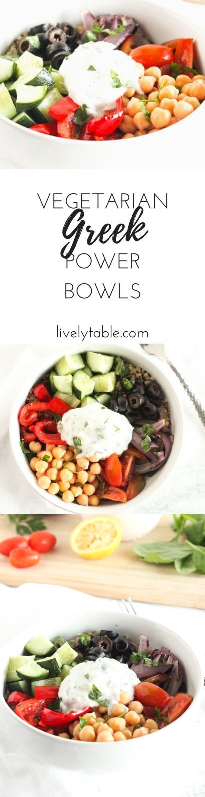 Greek Power Bowls