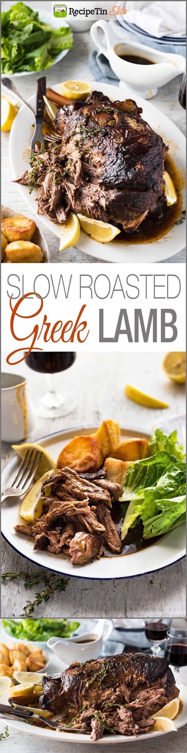 Greek Roast Leg of Lamb