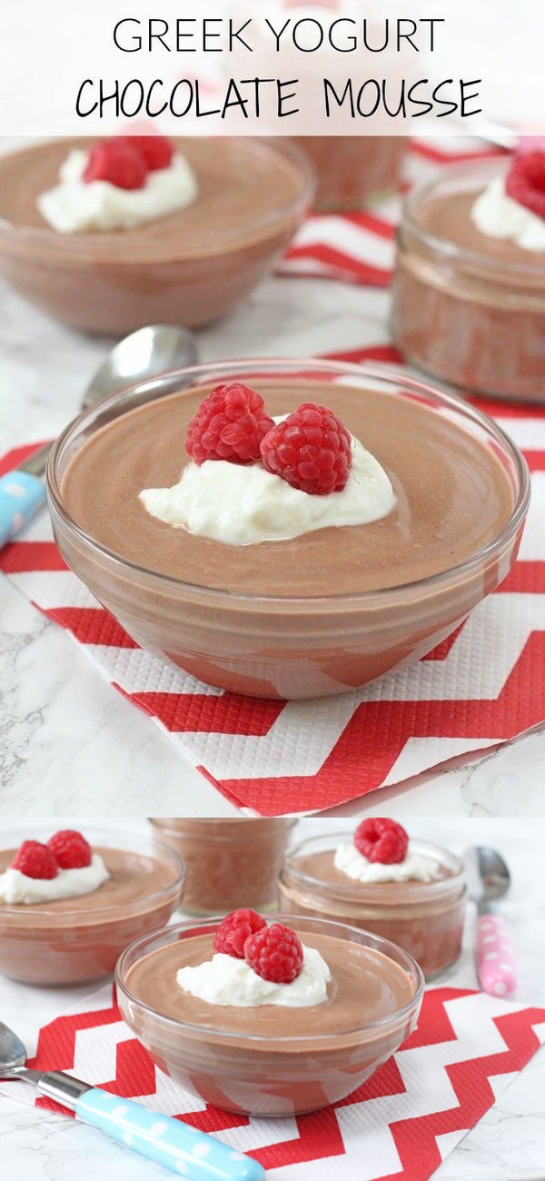 Greek Yogurt Chocolate Mousse