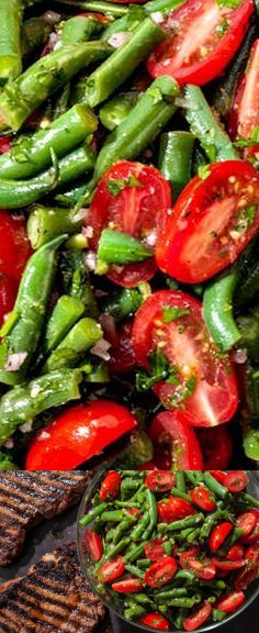 Green Bean and Cherry Tomato Salad