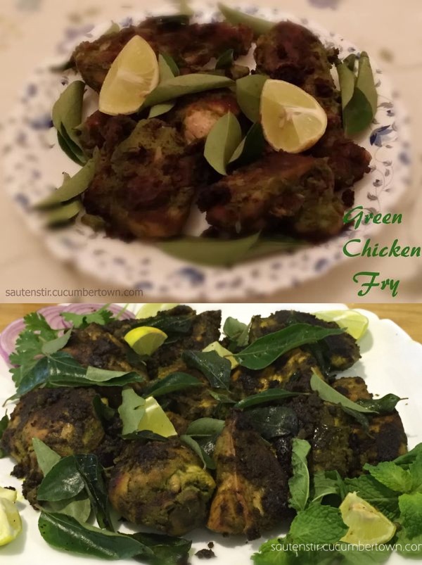 Green Chicken Fry