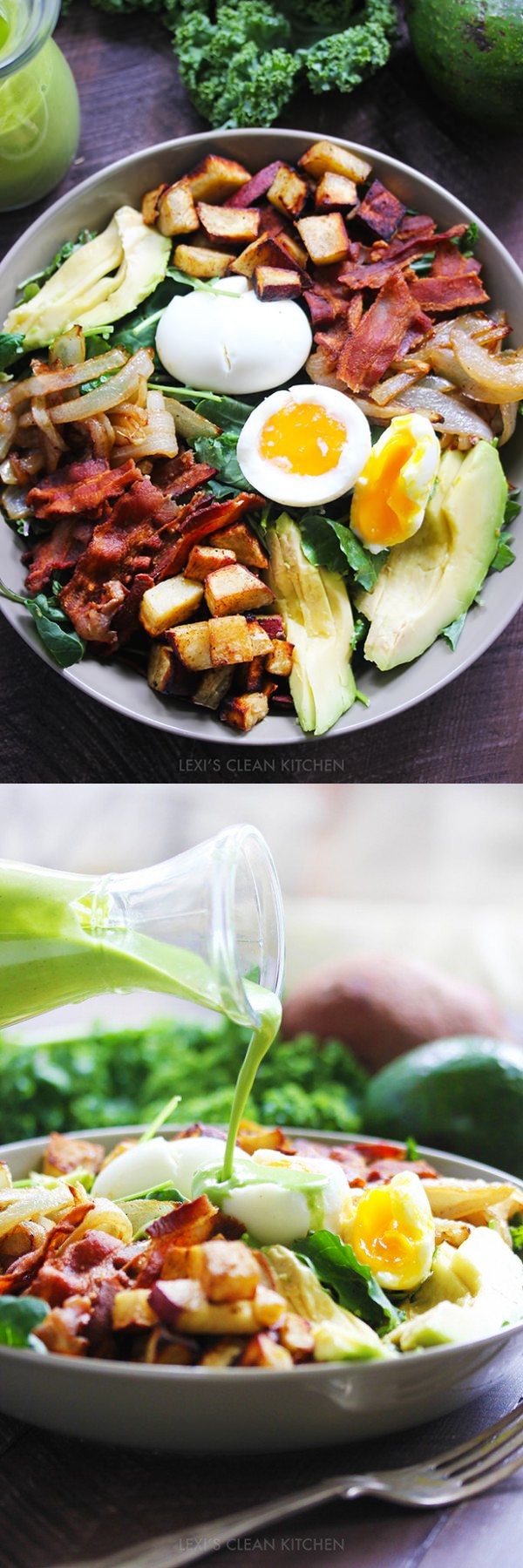 Green Goddess Dressing & Breakfast Salad