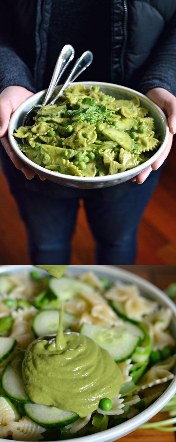 Green Goddess Pasta Salad