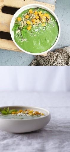 Green Matcha Smoothie Bowl