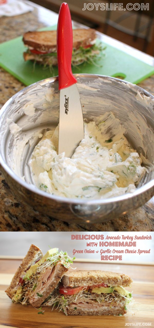 Green Onion & Garlic Cream Cheese Spread