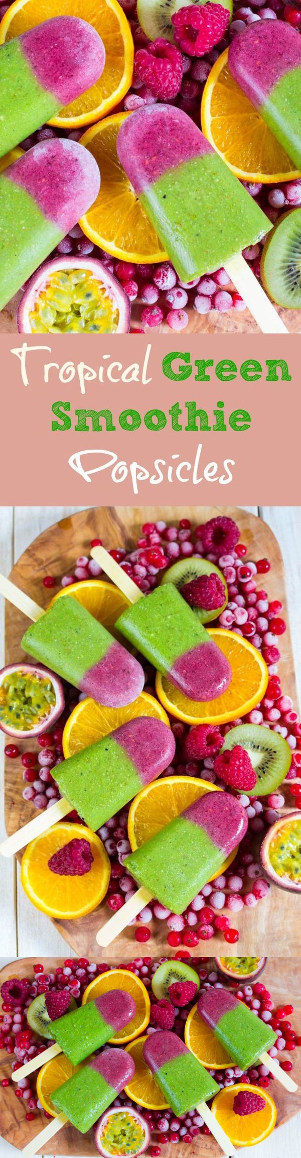 Green Smoothie Popsicles