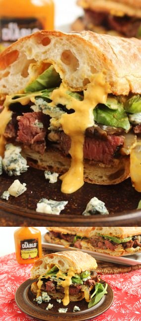 Grilled Beef Tenderloin Sandwich with Spicy Steakhouse Aioli