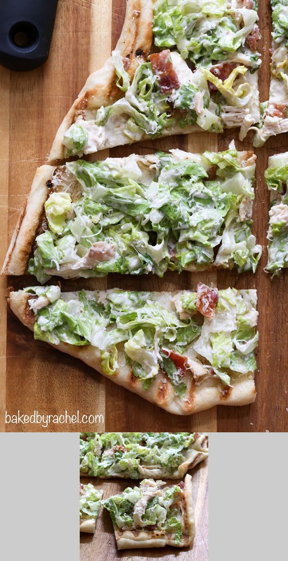 Grilled Chicken Caesar Pizza