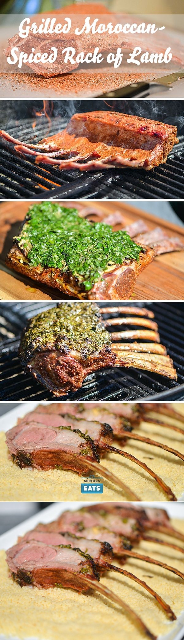 Grilled Moroccan-Spiced Rack of Lamb