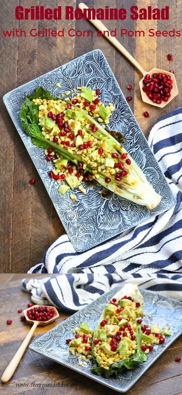Grilled Romaine with Balsamic Vinaigrette