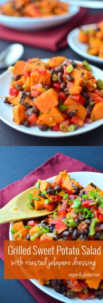 Grilled Sweet Potato Salad