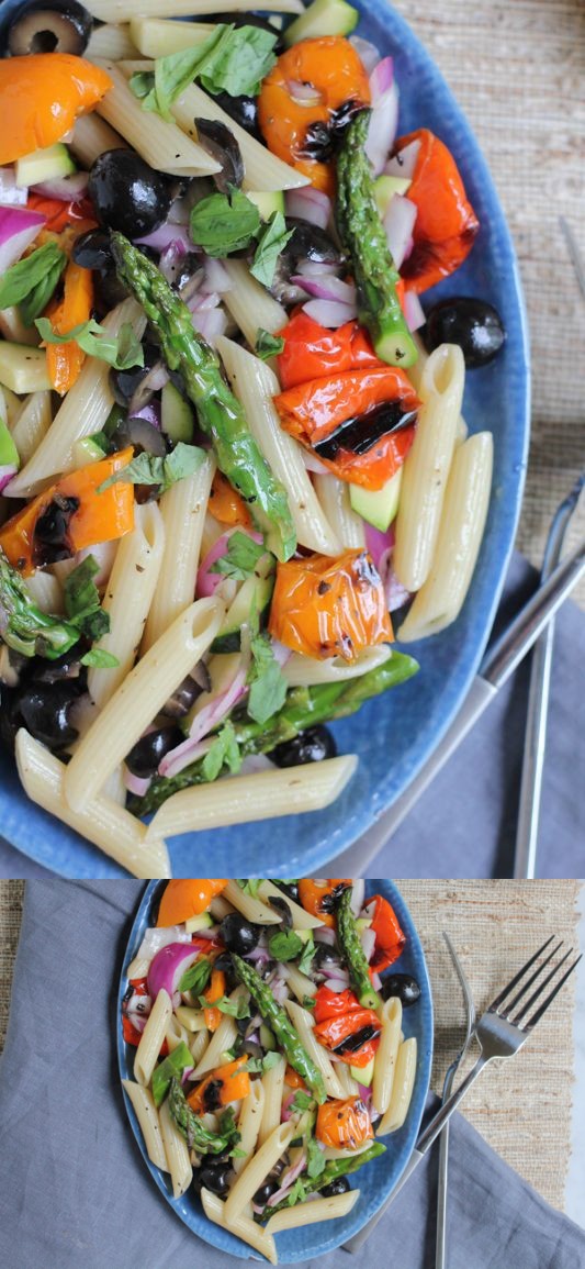 Grilled Veggie Pasta Salad