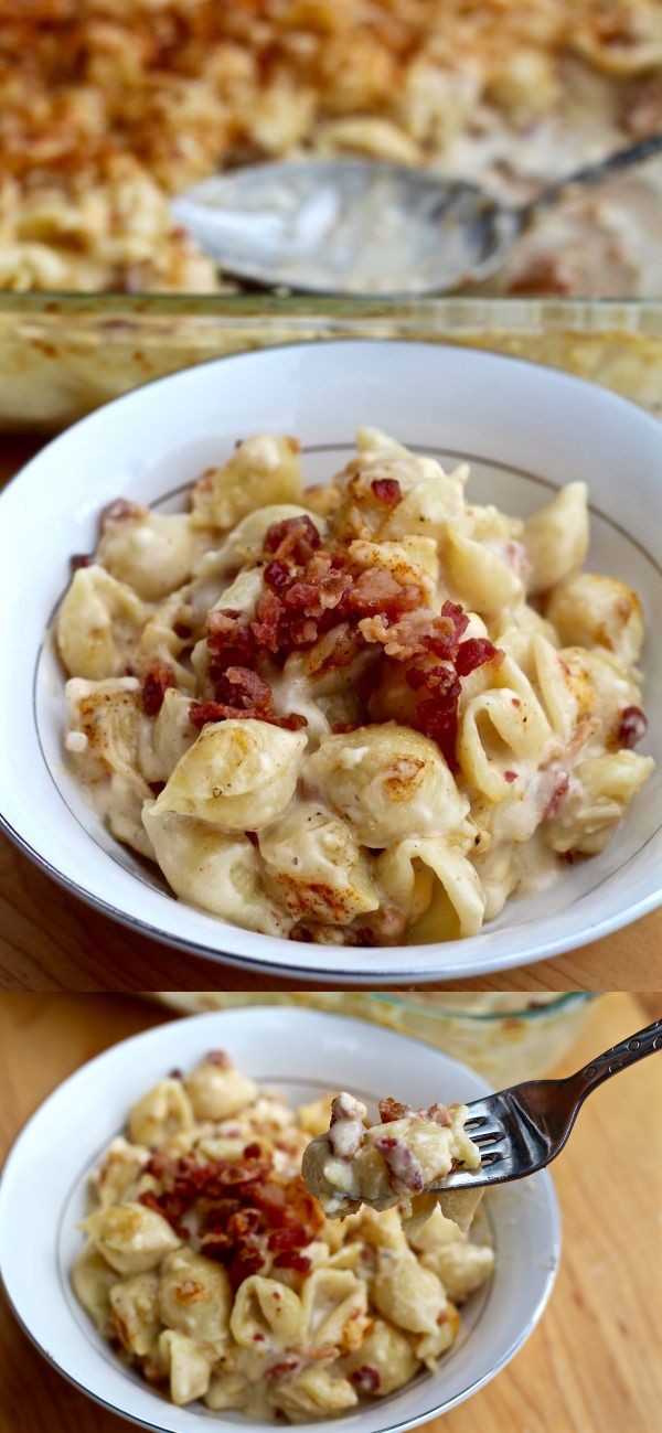 Grown Up Mac And Cheese With Smoked Gouda And Bacon