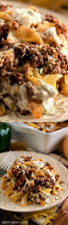 Hamburger Cheese Bake