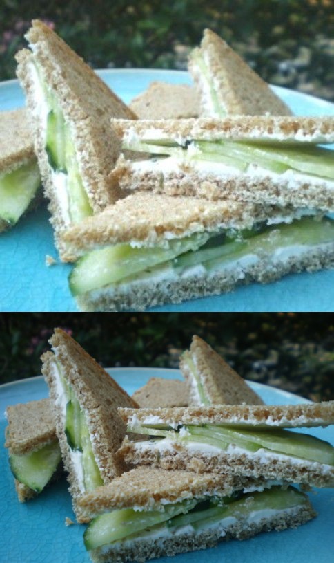 Hannah's Cucumber Tea Sandwiches