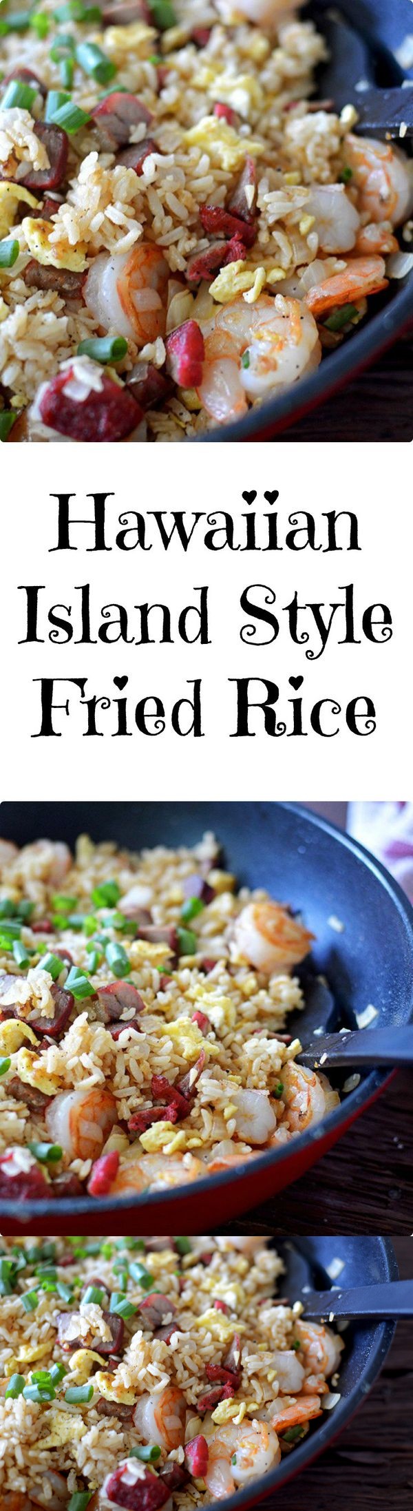 Hawaiian Island Style Fried Rice