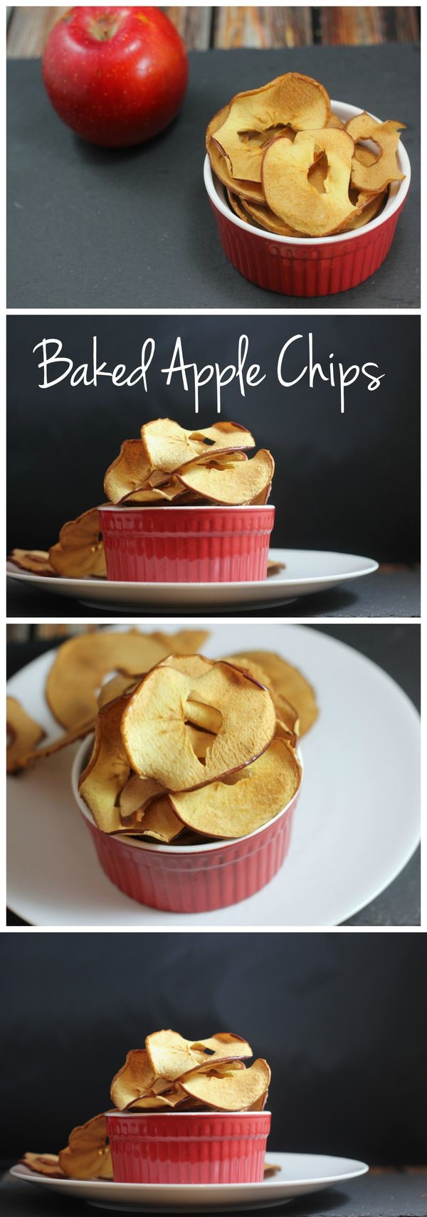 Healthy Baked Apple Chips