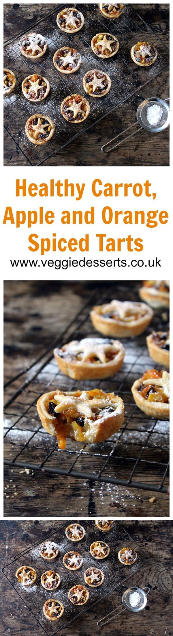 Healthy Carrot and Apple Mince Pies