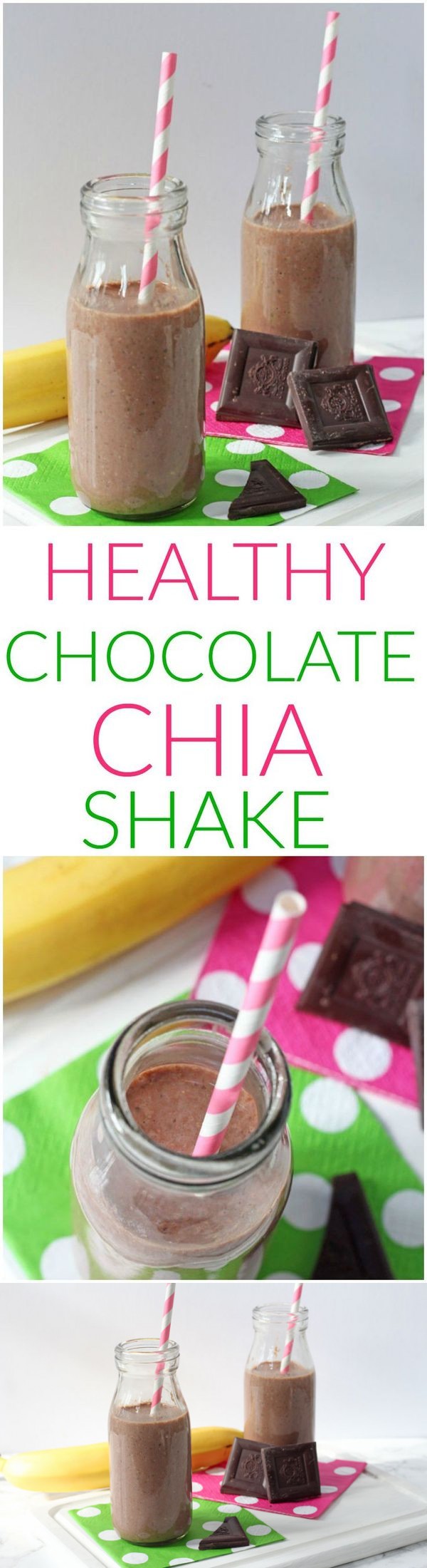 Healthy Chocolate Chia Shake