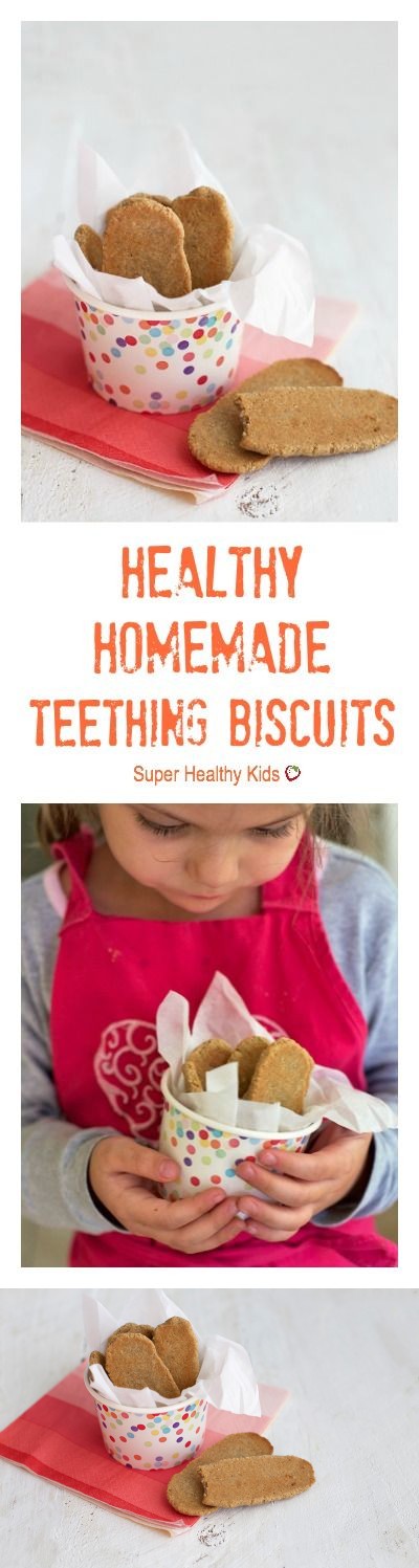 Healthy Homemade Teething Biscuits