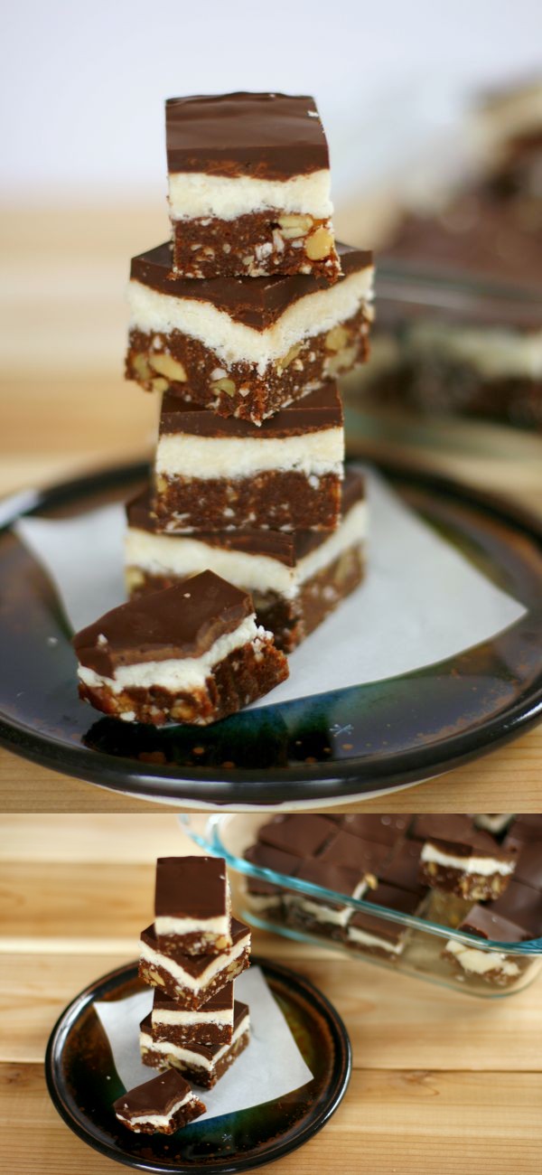 Healthy Nanaimo Bars