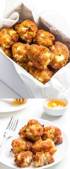 Healthy Oven Baked Apple Fritters