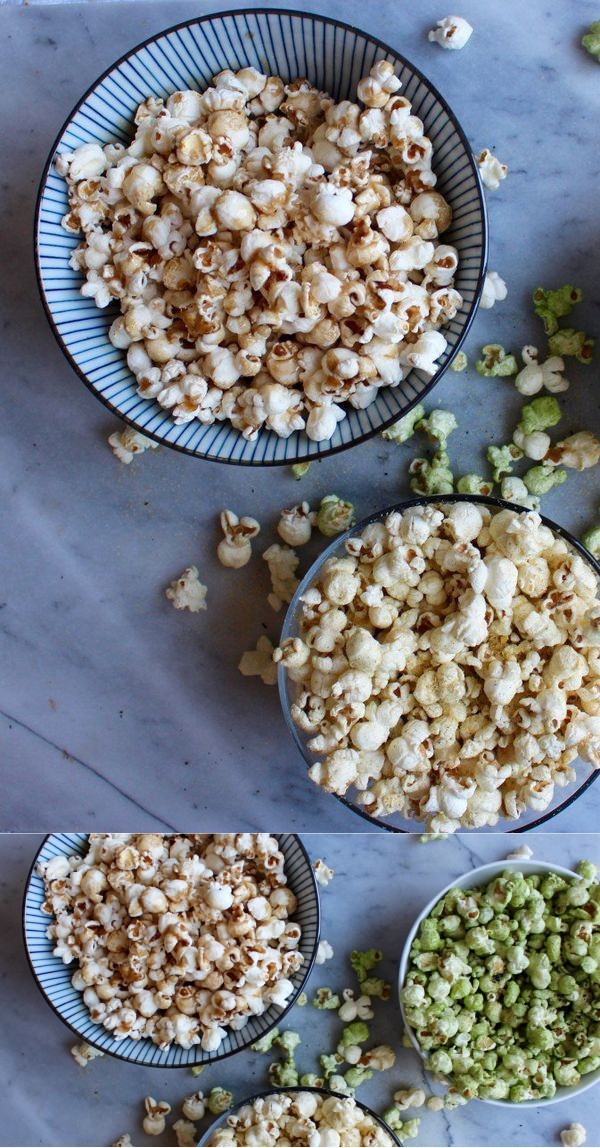 Healthy Popcorn, 3 Ways
