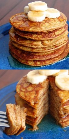 Healthy Pumpkin Pancakes (Gluten-Free