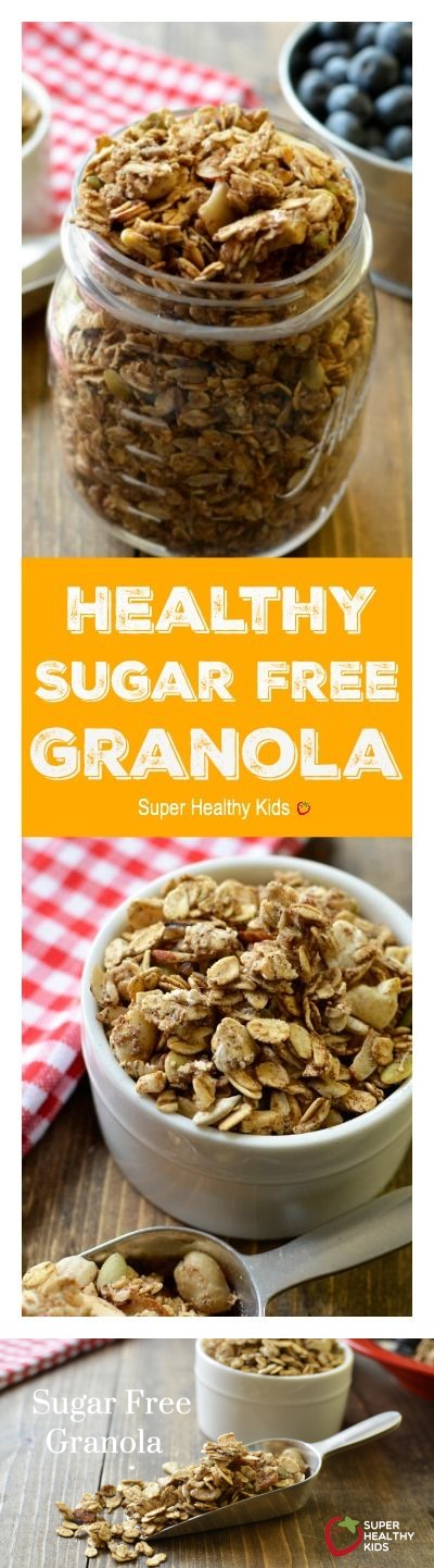 Healthy Sugar Free Granola