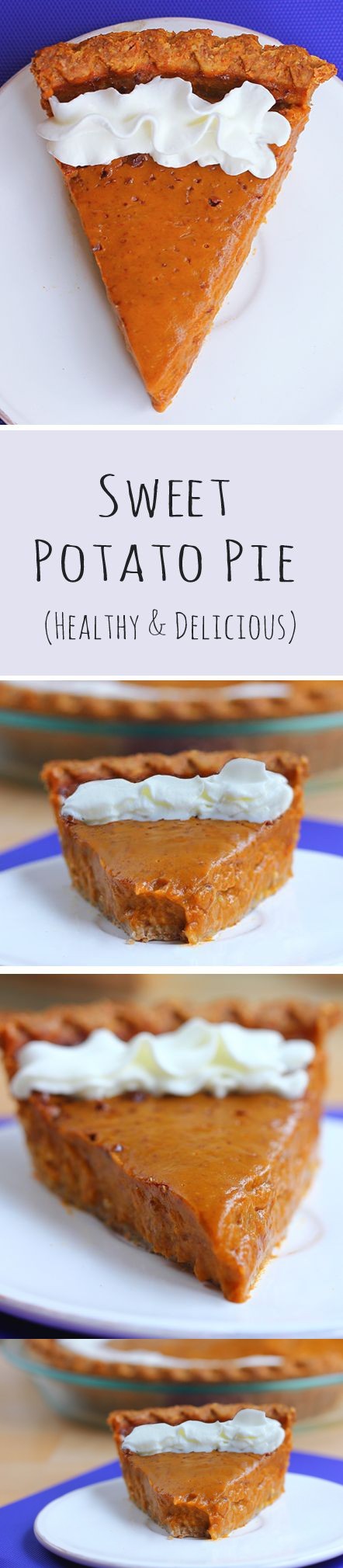 Healthy Sweet Potato Pie