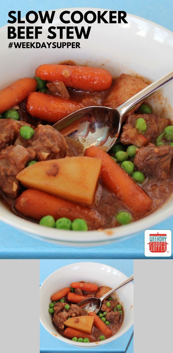 Hearty Beef Stew with Carrots and Peas