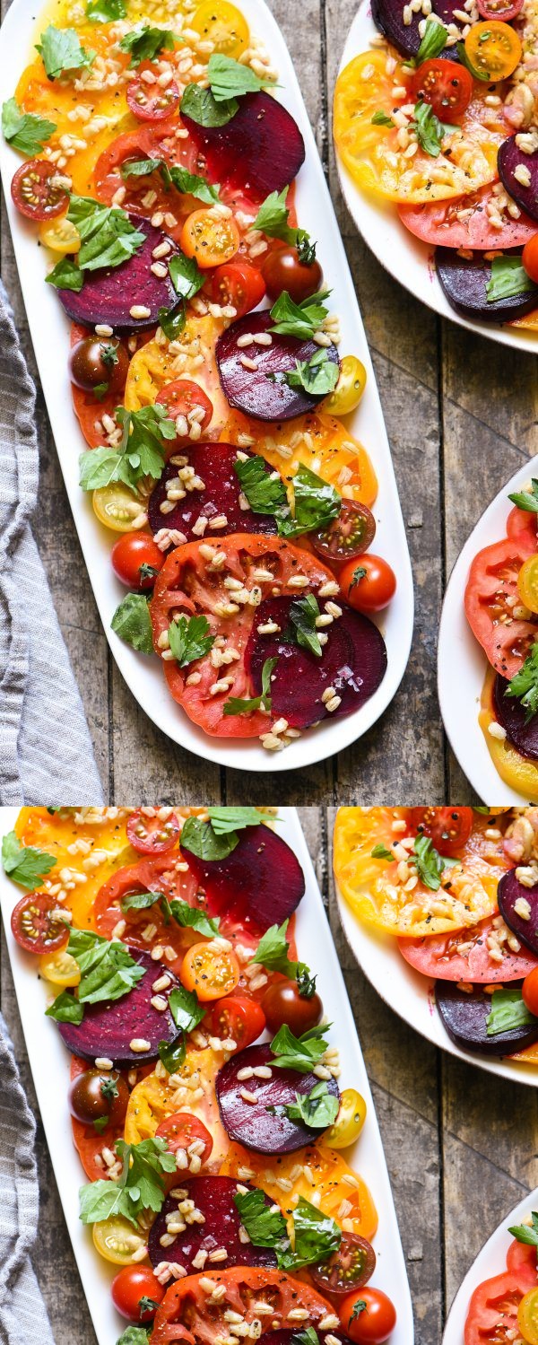 Heirloom Tomato & Beet Salad