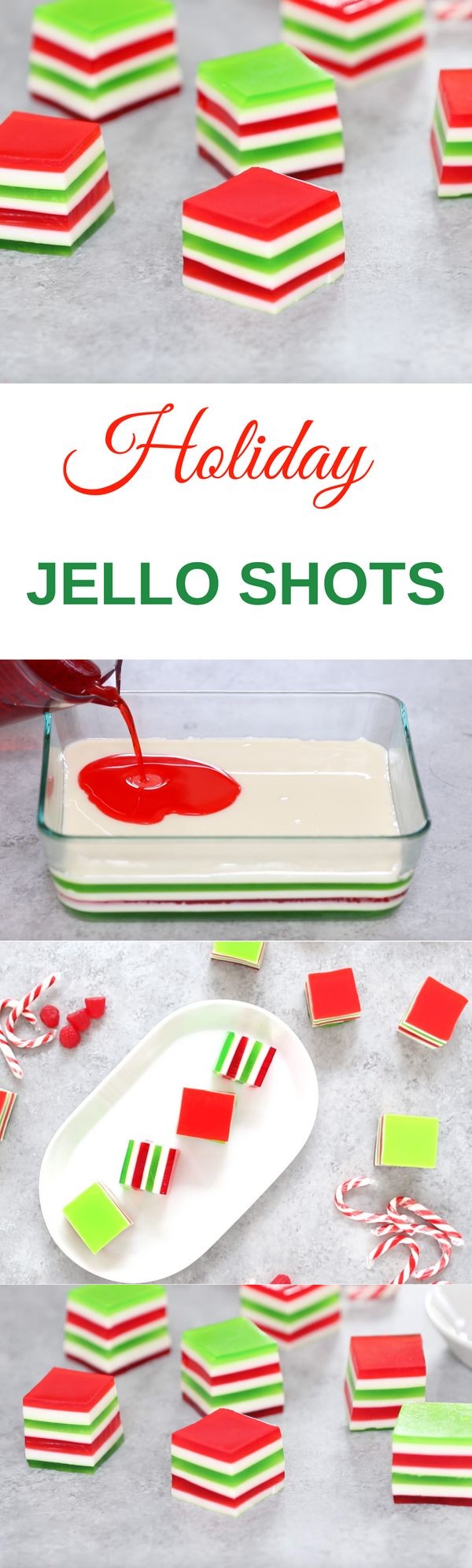 Holiday Jello Shots