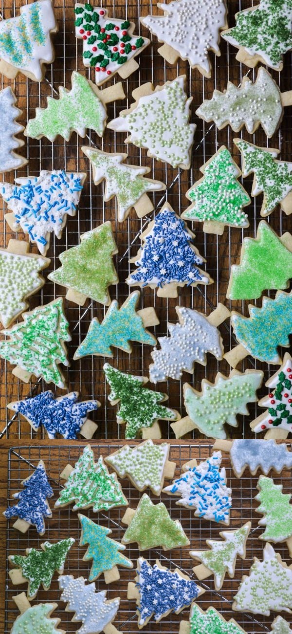 Holiday Sugar Cookies and DIY Colored Sugar