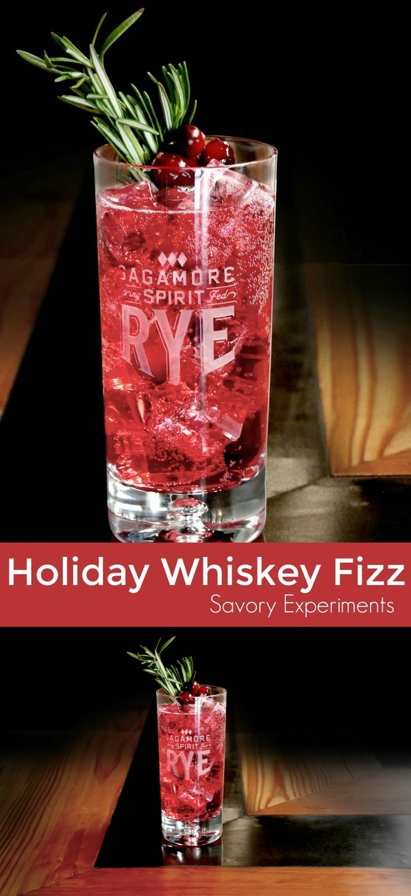 Holiday Whiskey Fizz