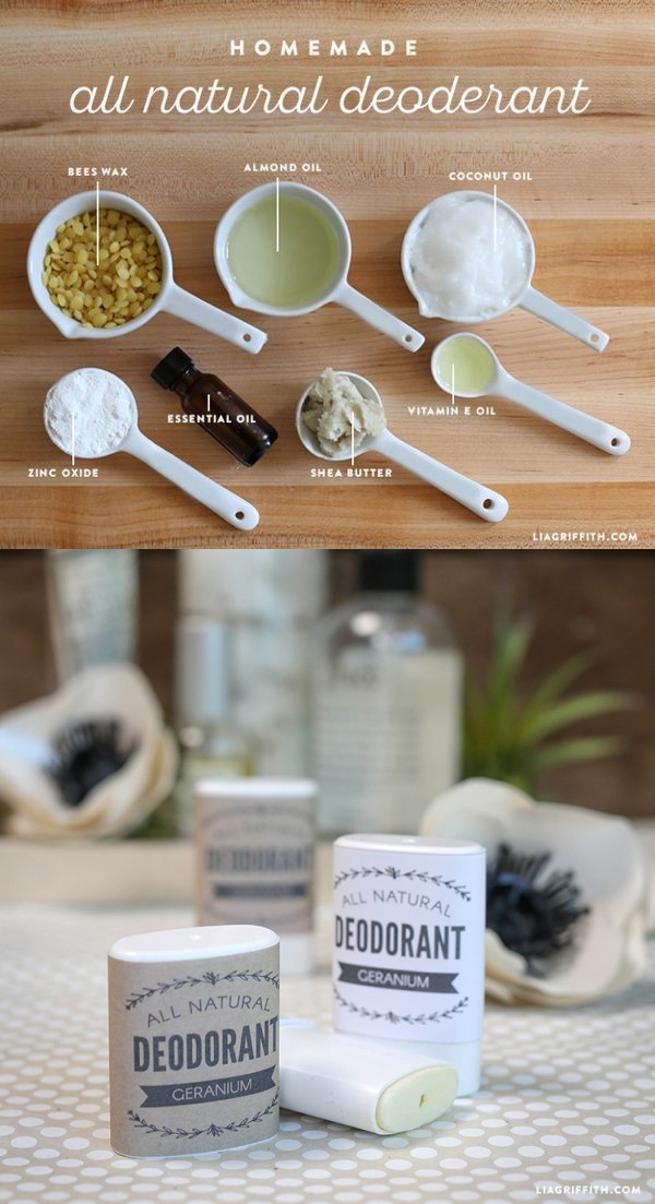 Homemade All Natural Deodorant