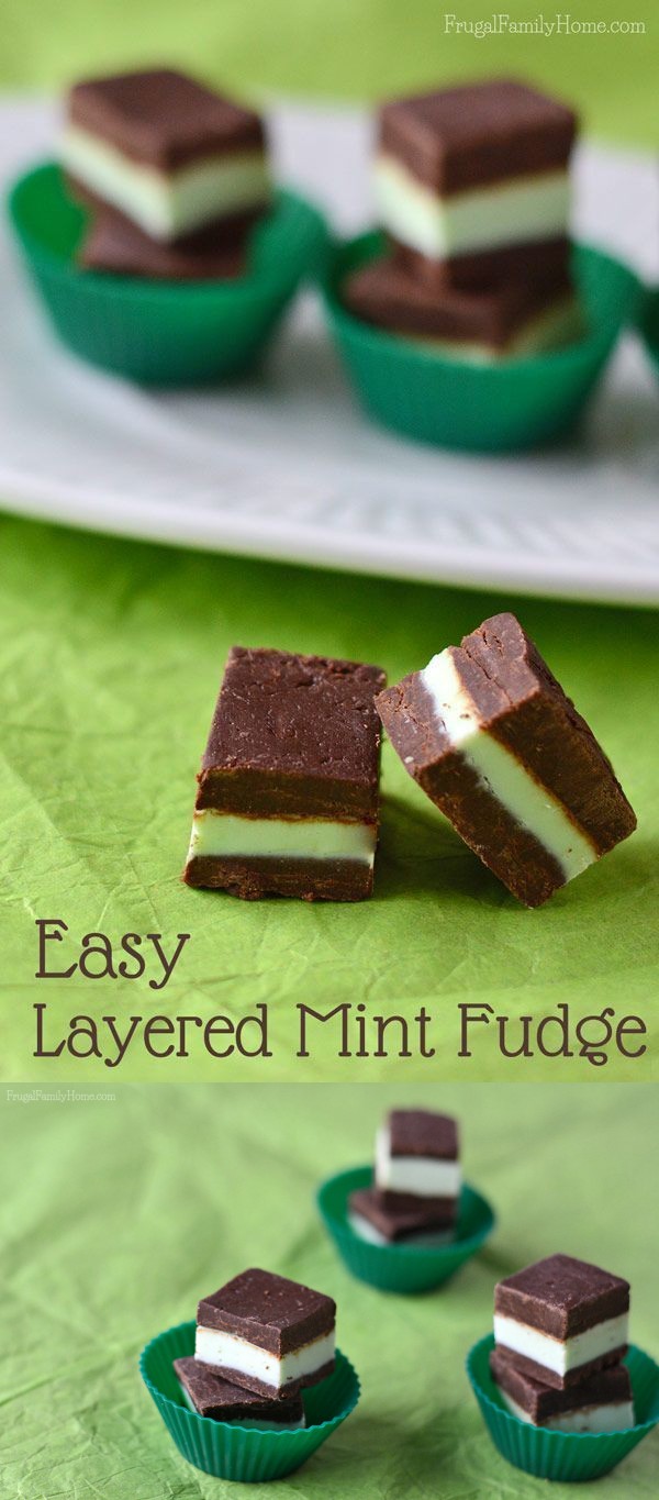 Homemade Andes Mint Candy