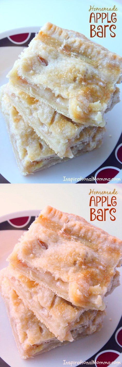 Homemade Apple Bars