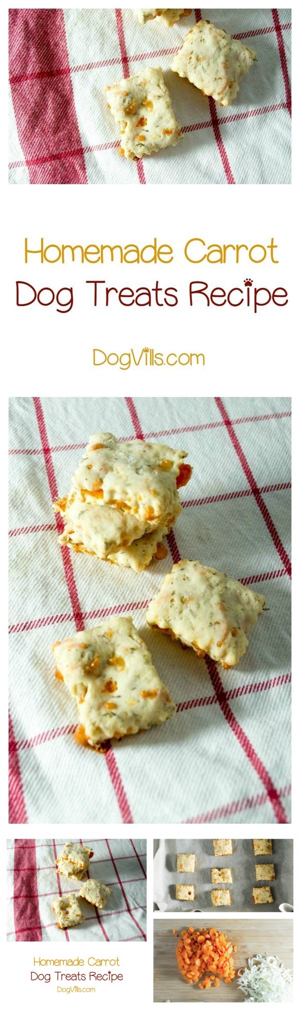 Homemade Carrot Dog Treats