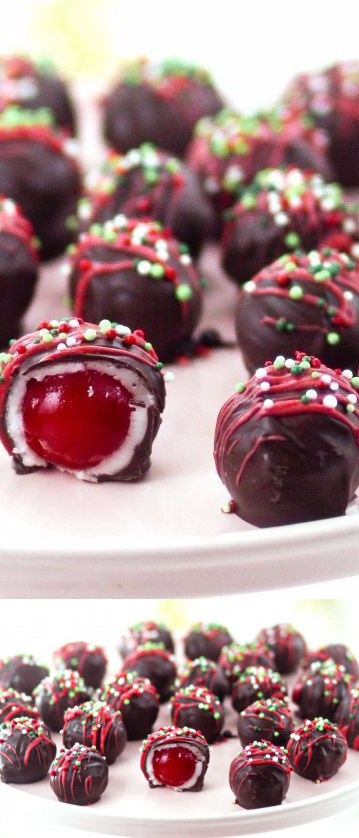 Homemade Cherry Cordials