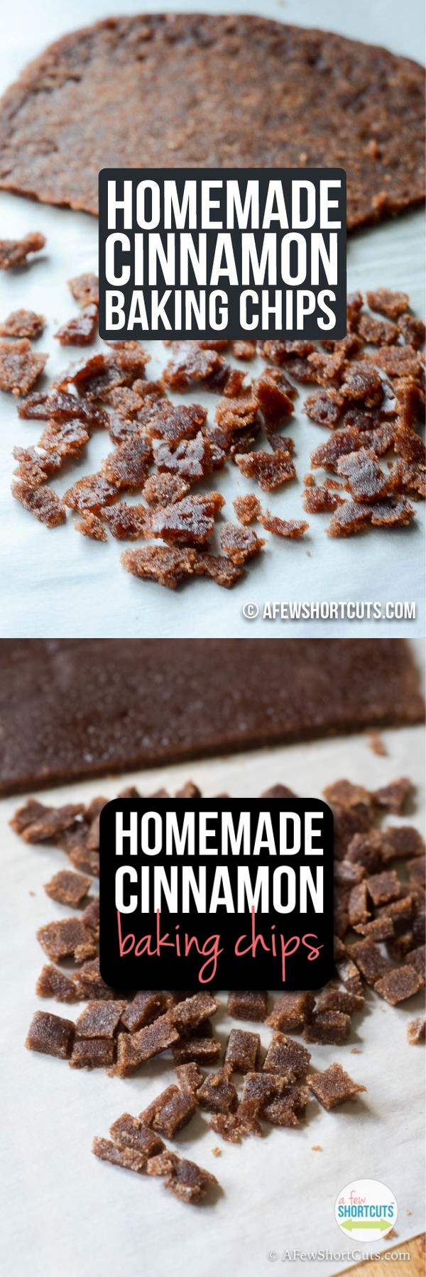 Homemade Cinnamon Baking Chips