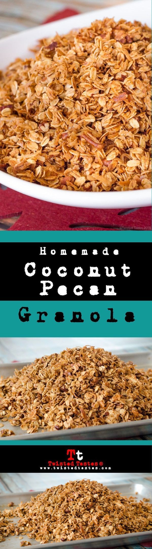 Homemade Coconut Pecan Granola