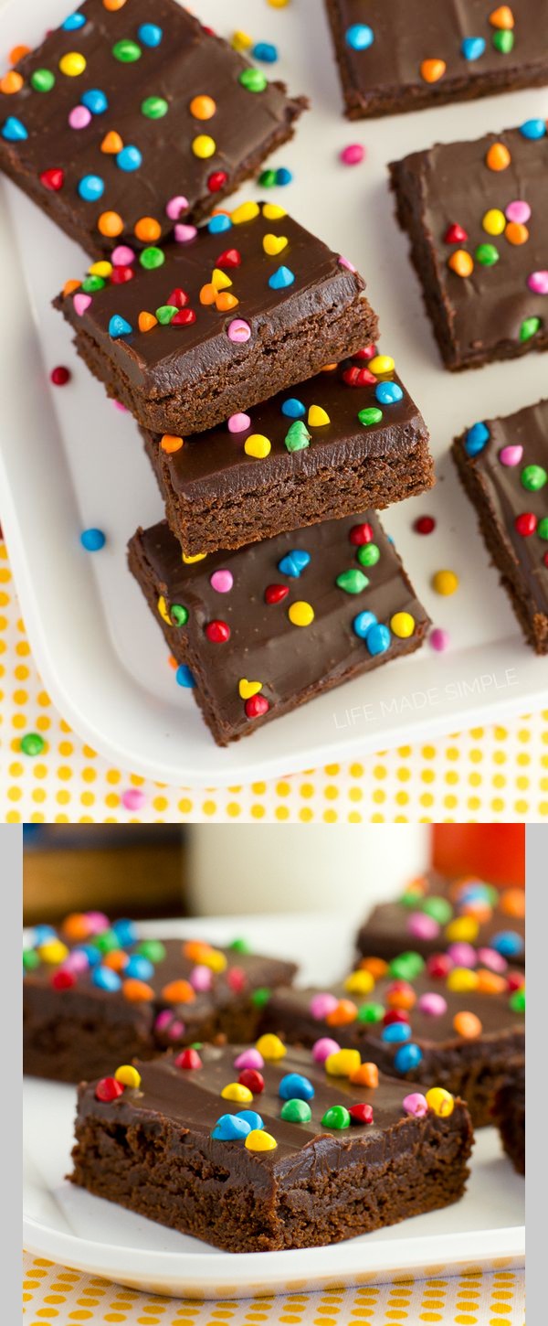 Homemade Cosmic Brownies