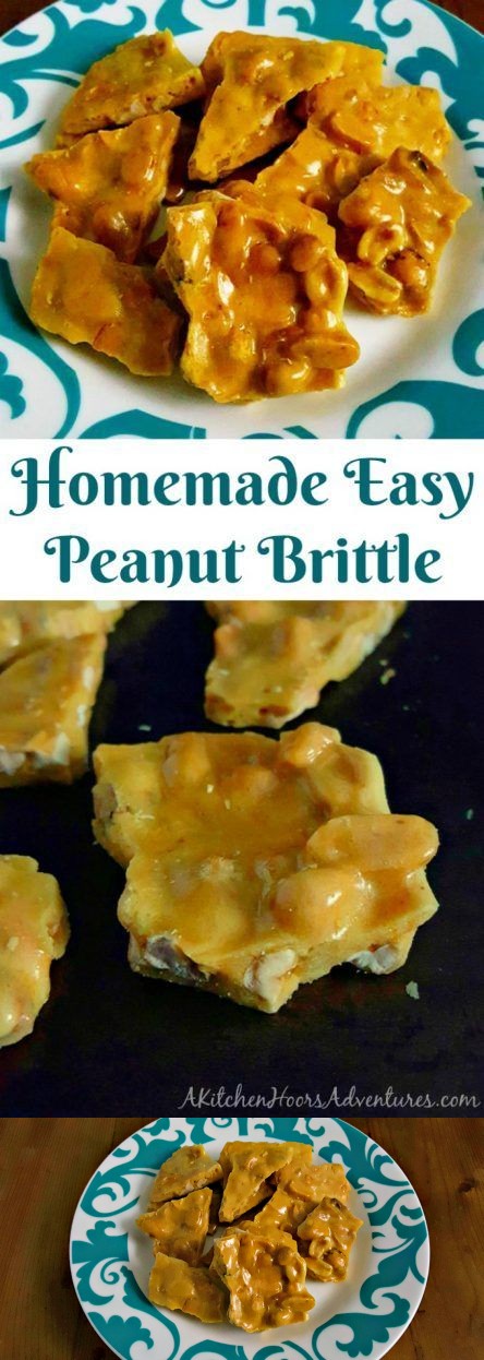 Homemade Easy Peanut Brittle