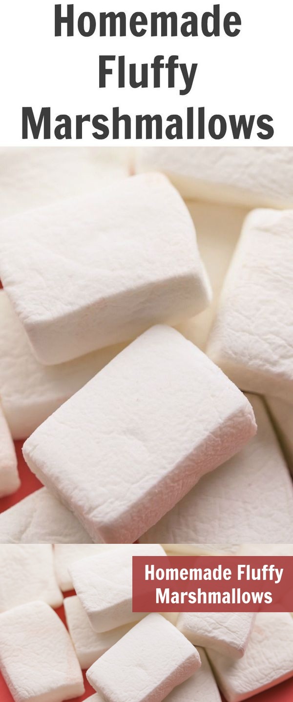 Homemade Fluffy Marshmallows