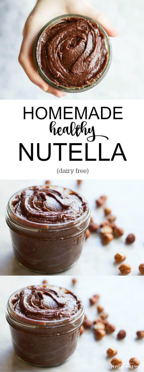 Homemade Healthy Nutella