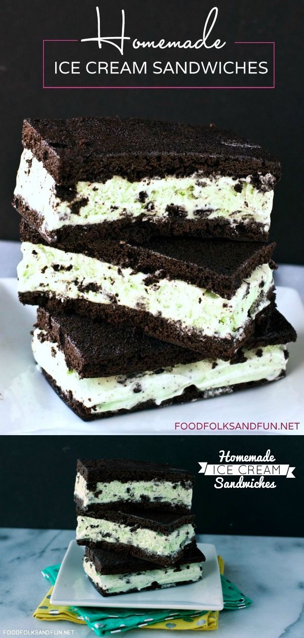 Homemade Ice Cream Sandwiches